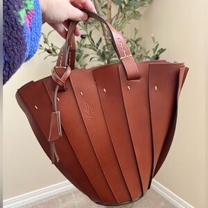 ✨NWT✨Boldrini Selleria Opera Insipired Leather Tote Bag